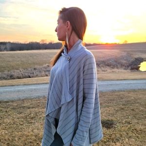 Bobeau Asymmetrical Cardigan